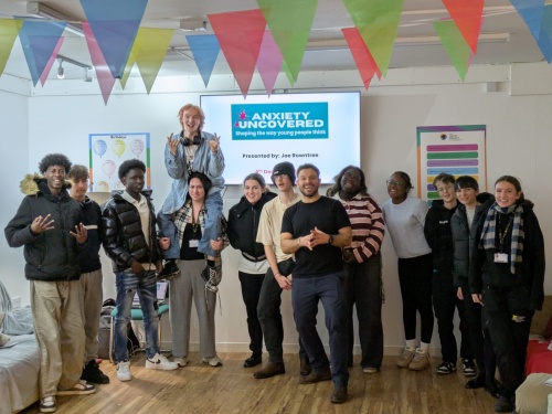 Anxiety Uncovered delivering public speaking to House Project